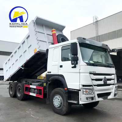 Sinotruck HOWO 60 toneladas Dumpper pesado com motor diesel e sistema de direção Zf8118