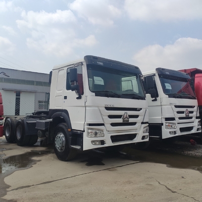 6×4 Tração HOWO Sinotruk Manual Homem Diesel Tractor Head Truck Pedido personalizado