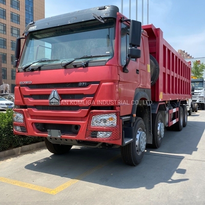 Sinotruck HOWO 8X4 Diesel 12 Wheel Dump Truck Carros de reboque Padrão de emissões Euro 2