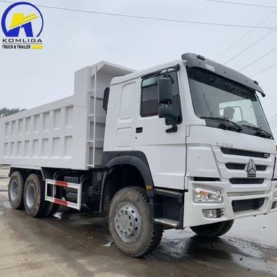 Caminhão de descarga usado Sinotruk HOWO 6X4 com 10 rodas e capacidade de carga de 21-30 t