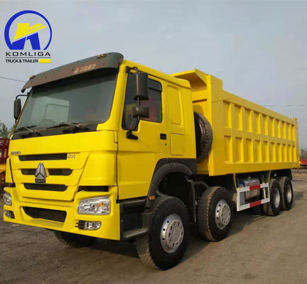 Carrinho de segunda mão 8X4 40-50tons com pneus Zz3257n3847A e 10 1