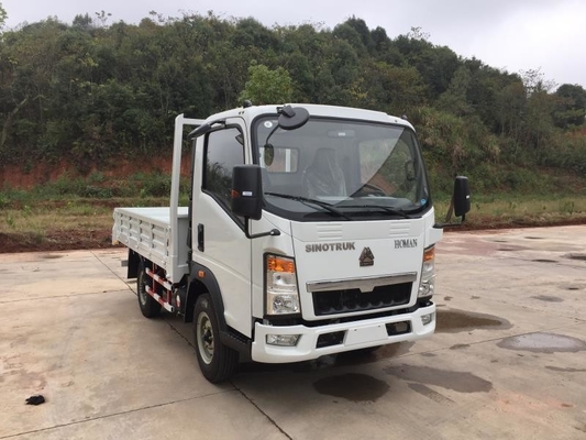 Dongfeng Sinotruk HOWO Pequeno 6 pneus 4X2 10m3 camião de descarga com design de pneus sem tubo