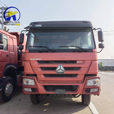 Caminhão de descarga usado 8X4 6X4 Sinotruk HOWO Caminhão de descarga equipado com transmissão Hw19710