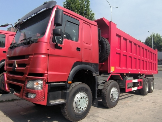 Sinotruk de segunda mão 8X4 12 rodas Dumpper HOWO Tipper Usado Dump Truck com 351-450hp