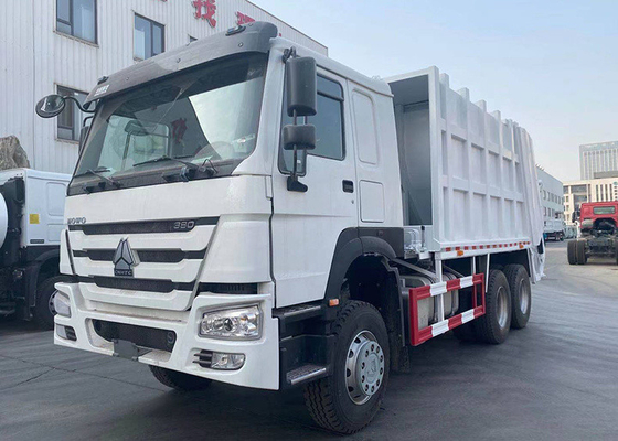 HW76 Cab Type 6X4 10 Wheeler Garbage Truck com capacidade de carga útil de 40T e sistema hidráulico