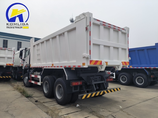 HOWO 10 rodas 371 HP 6X4 Tipper Sinotruk camião de descarga usado com pneus radiais 1200r20