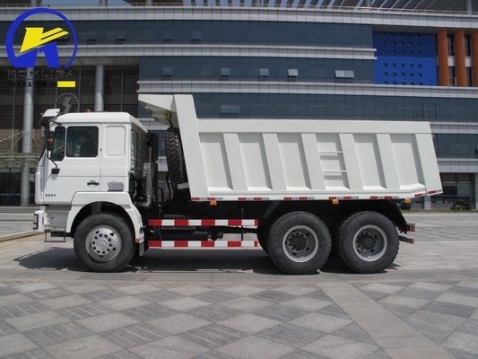 375HP Shacman 6X4 10 Wheeler Mining Tipper Tipping Dumper Usado camião de lixo