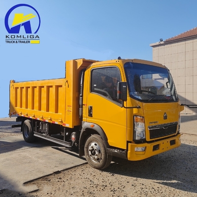 130HP 160HP em bom estado Mini Dump Truck Sinotruk HOWO Mini 4X2 6wheel