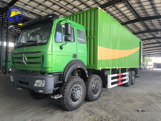 Beiben Benz 8X8 diesel caminhão de carga pesado com cabine estendida 300L tanque de combustível