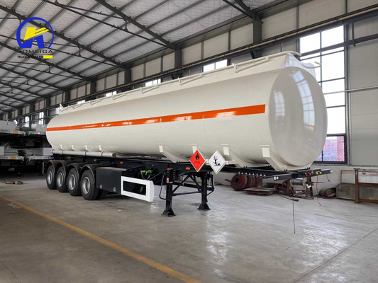 Venda direta 3 eixos tanque de óleo Feul Tanker Trailer com 1820mm rodapé