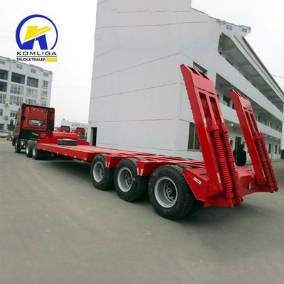 1820mm Tread Lowboy Trailer Dolly Chassis na Nigéria com ABS Anti-bloqueio Sistema de travagem