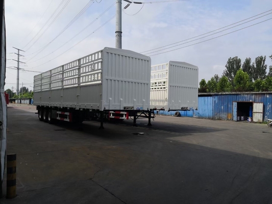 Suspensão mecânica 3 eixos 40FT Container Parede lateral Semi-remolque para dentro de suas necessidades
