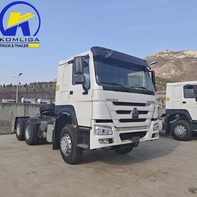 10 rodas 6X4 380HP 400HP 430 Prime Mover Trailer Usado Head Tractor Truck para entrega