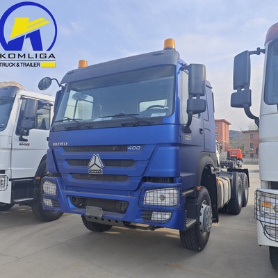 10 rodas 6X4 380HP 400HP 430 Prime Mover Trailer Usado Head Tractor Truck para entrega
