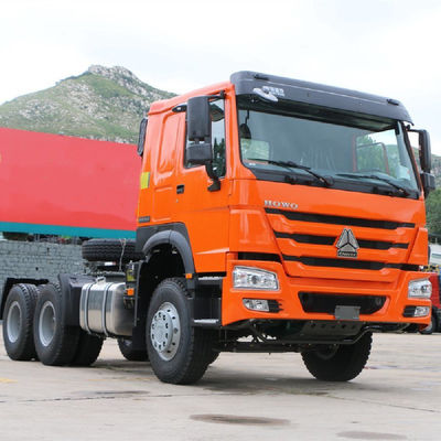 Sinotruk HOWO 6X4 Trailer Head Truck Preços com eixo dianteiro de 9 toneladas 6800*2500*3200mm