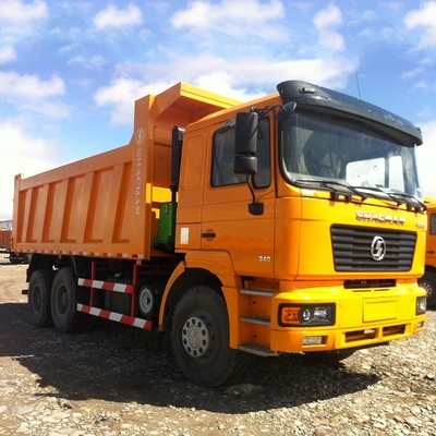 420HP Heavy Duty Dumper Shacman F2000 6X4 Euro 2 Dump Truck com pneus radiais 1200r20