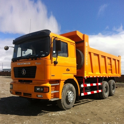 420HP Heavy Duty Dumper Shacman F2000 6X4 Euro 2 Dump Truck com pneus radiais 1200r20