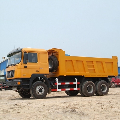 420HP Heavy Duty Dumper Shacman F2000 6X4 Euro 2 Dump Truck com pneus radiais 1200r20