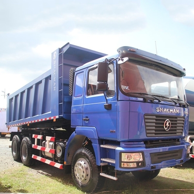 420HP Heavy Duty Dumper Shacman F2000 6X4 Euro 2 Dump Truck com pneus radiais 1200r20