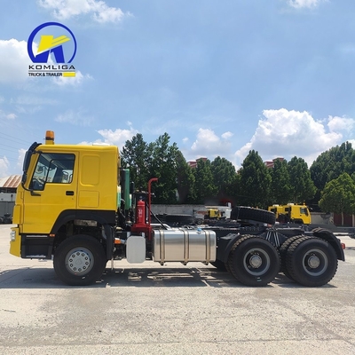 Sinotruck 6X4 Cabeça de Semi-Relógio Caminhão Prime Mover HOWO Caminhão Tractor Usado Competitivo