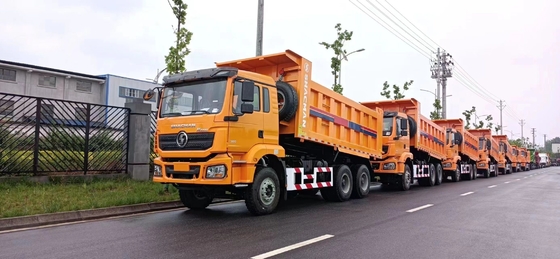 Caminhão de descarga de eixo dianteiro 6X4 380HP 430HP 10 Wheeler Carga pesada Tipper Tipper Dumper