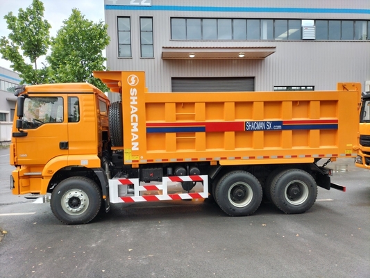 Caminhão de descarga de eixo dianteiro 6X4 380HP 430HP 10 Wheeler Carga pesada Tipper Tipper Dumper