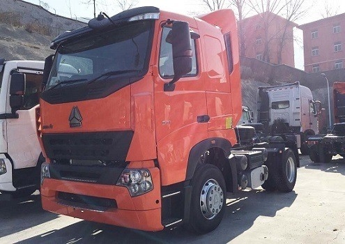 Capacidade de carga de 40 a 60 toneladas Sinotruck 420HP 6X4 HOWO A7 Trator de caminhão com pneus ECE