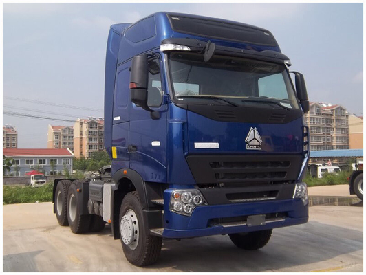 Capacidade de carga de 40 a 60 toneladas Sinotruck 420HP 6X4 HOWO A7 Trator de caminhão com pneus ECE