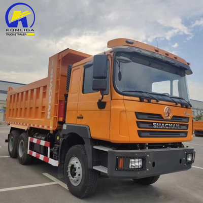 Shacman 6X4 Dump Truck com motor Euro 3 F3000 Cabina de telhado plano Balde Dimensão 5800X2300X1500