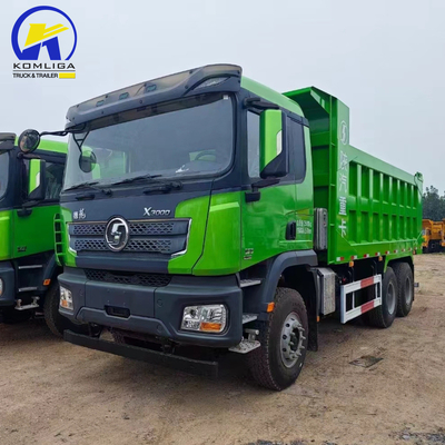 Shacman 6X4 Dump Truck com motor Euro 3 F3000 Cabina de telhado plano Balde Dimensão 5800X2300X1500