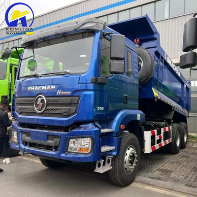 Shacman 6X4 Dump Truck com motor Euro 3 F3000 Cabina de telhado plano Balde Dimensão 5800X2300X1500