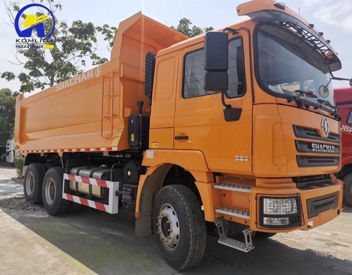 Shacman 6X4 Dump Truck com motor Euro 3 F3000 Cabina de telhado plano Balde Dimensão 5800X2300X1500