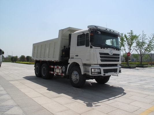 Homem do eixo dianteiro 7.5 Ton F3000 Flat Roof Cab Shacman Dumper Truck para construção do Quênia