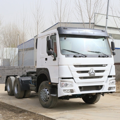 6800*2500*3200mm Usado 375HP 371HP 6 4 Sinotruk HOWO caminhão-trator para a sua logística