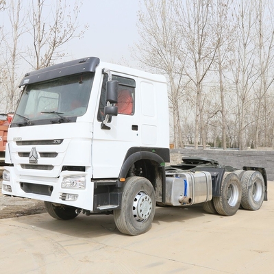 6800*2500*3200mm Usado 375HP 371HP 6 4 Sinotruk HOWO caminhão-trator para a sua logística