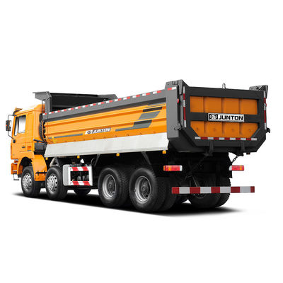 8X4 cilindro telescópico hidráulico Shacman de 12 rodas