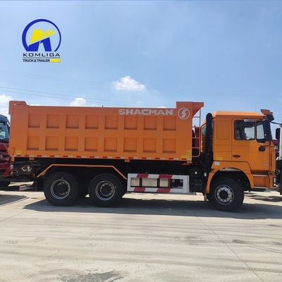 Caminhão de descarga Shacman pesado com capacidade de 25-30 toneladas e baixo consumo de combustível