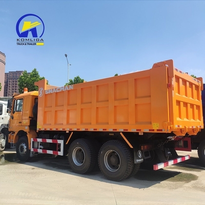 Caminhão de descarga Shacman pesado com capacidade de 25-30 toneladas e baixo consumo de combustível