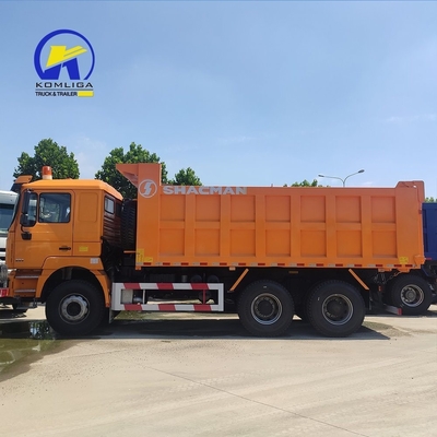 Caminhão de descarga Shacman pesado com capacidade de 25-30 toneladas e baixo consumo de combustível