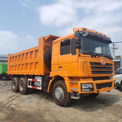 2022 Shacman Dump Truck com padrão de emissões Euro 2 e eixo dianteiro Hf9
