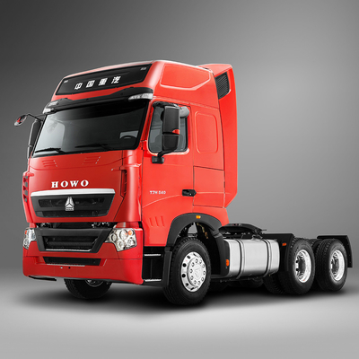 3.7 Relação de velocidade ECE Certificado Sinotruck 6X4 8X4 HOWO A7 Trator Truck para e Performance