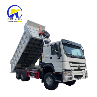Estilo de elevação frontal 20 metros cúbicos Sinotruck HOWO Dump Truck com volante LHD/Rhd
