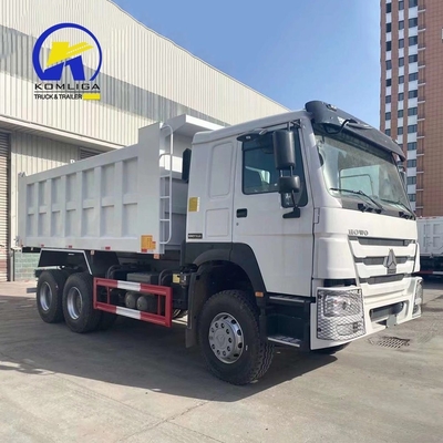 Estilo de elevação frontal 20 metros cúbicos Sinotruck HOWO Dump Truck com volante LHD/Rhd