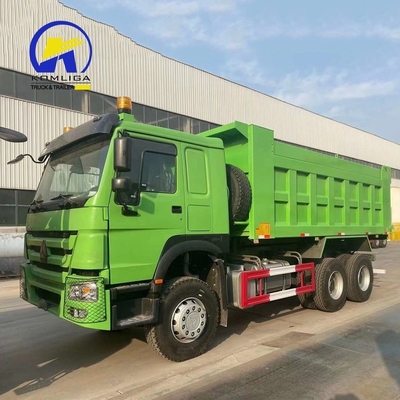 Estilo de elevação frontal 20 metros cúbicos Sinotruck HOWO Dump Truck com volante LHD/Rhd