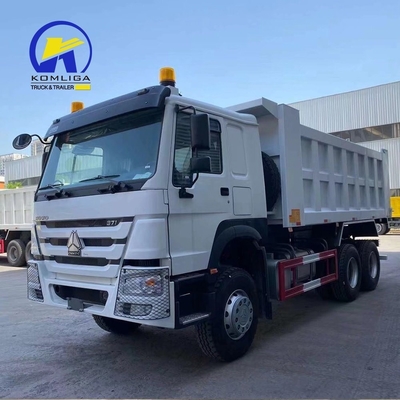 Estilo de elevação frontal 20 metros cúbicos Sinotruck HOWO Dump Truck com volante LHD/Rhd