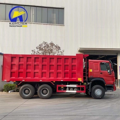6×4 roda motriz Sinotruck HOWO 371HP 380 HP 420 HP Mining Dump Truck Pneus 10 1reparência
