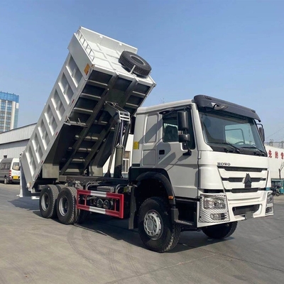 Caminhão Sinotruck de alta capacidade 371HP 6X4 10 Wheeler HOWO Caminhões de descarregamento com um cabeçote
