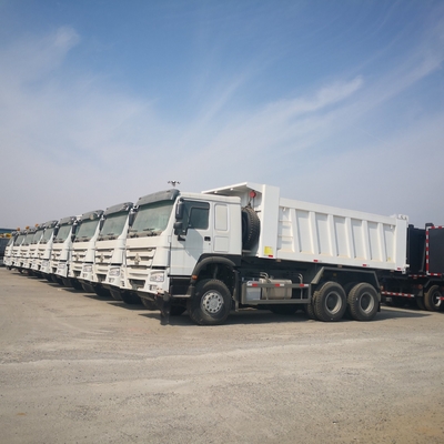 Caminhão Sinotruck de alta capacidade 371HP 6X4 10 Wheeler HOWO Caminhões de descarregamento com um cabeçote