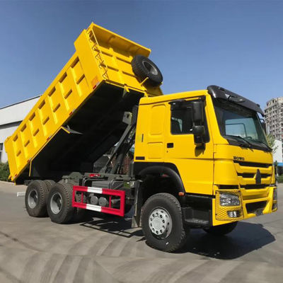 Caminhão Sinotruck Azul 371HP Volume de areia HOWO 6X4 Caminhão de remoção de minas para canteiro de obras