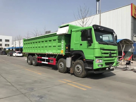 Personalização 420HP Sinotruck 12 rodas 40tons 50tons Tipper usado HOWO 8X4 camião de descarga